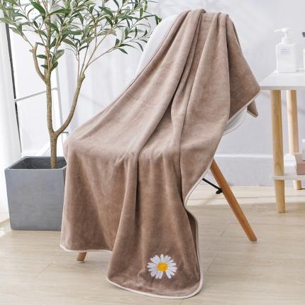 91家纺网 家纺一手货源 找家纺 双梦毛巾 小雏菊浴巾