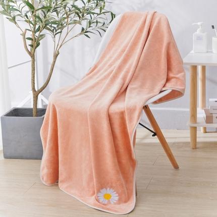 91家纺网 家纺一手货源 找家纺 双梦毛巾 小雏菊浴巾