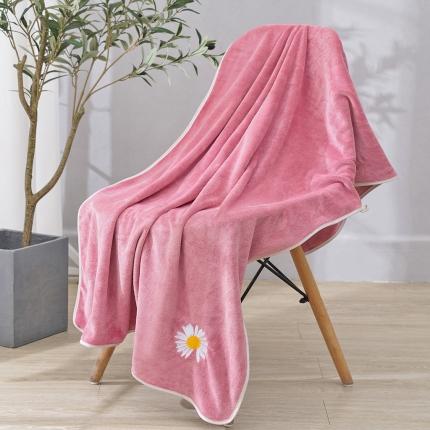 91家纺网 家纺一手货源 找家纺 双梦毛巾 小雏菊浴巾