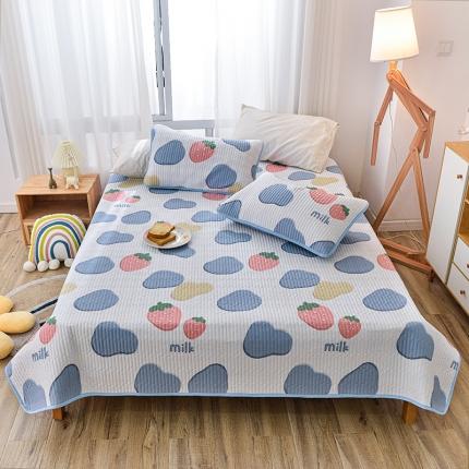 91家纺网 家纺一手货源 找家纺 （总）茉夕家纺 2022新款单面纯棉床盖