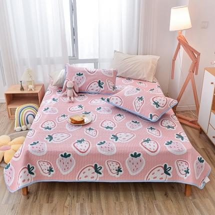 91家纺网 家纺一手货源 找家纺 （总）茉夕家纺 2022新款单面纯棉床盖