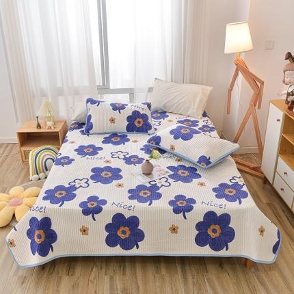 91家纺网 家纺一手货源 找家纺 （总）茉夕家纺 2022新款单面纯棉床盖