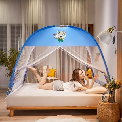 91家纺网 家纺一手货源 找家纺 （总）爱洛 2022新款卡通印花防尘蚊帐系列