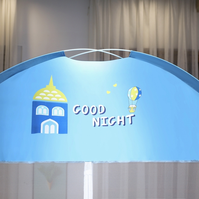 91家纺网 家纺一手货源 找家纺 （总）爱洛 2022新款卡通印花防尘蚊帐系列