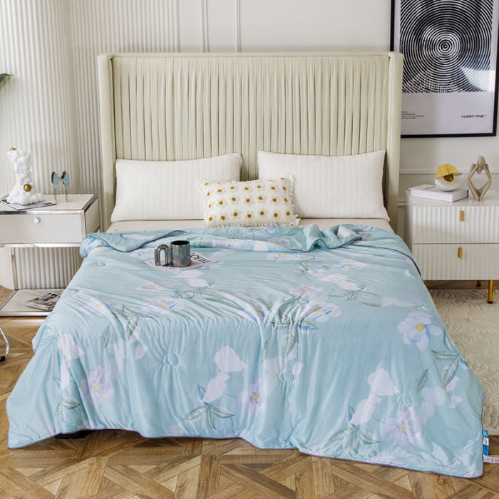 91家纺网 家纺一手货源 找家纺 (总)纽缦 2022新款凉感丝夏被汇总