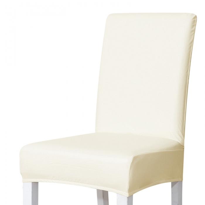 91家纺网 家纺一手货源 找家纺 弹力一体加厚纯色pu椅套 饭店酒店家用连体式椅子套