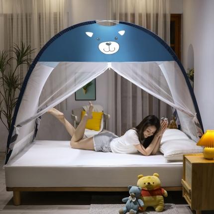 爱洛 2022新款卡通印花防尘蚊帐系列 大狗熊