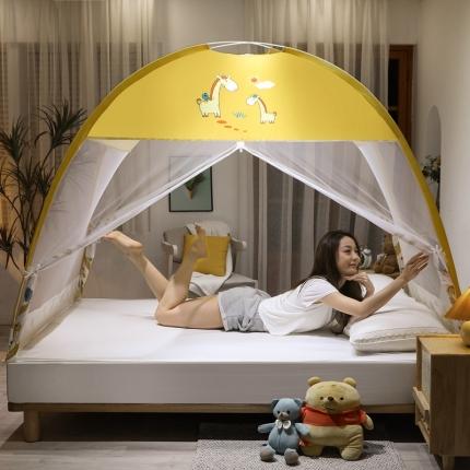 爱洛 2022新款卡通印花防尘蚊帐系列 小恐龙