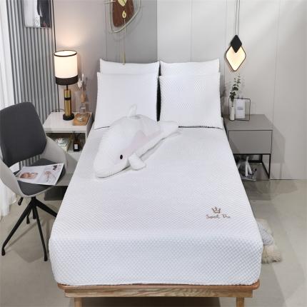 91家纺网 家纺一手货源 找家纺 （总）航途 2025新款凉感豆豆系列-凉感豆豆全包床笠