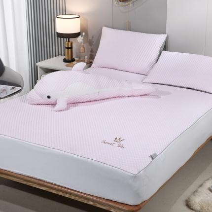 91家纺网 家纺一手货源 找家纺 （总）航途 2025新款凉感豆豆系列-凉感豆豆网布床笠