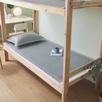 91家纺网 家纺一手货源 找家纺 （总）爱港 2023新款学生宿舍冰藤丝套件冰丝凉席