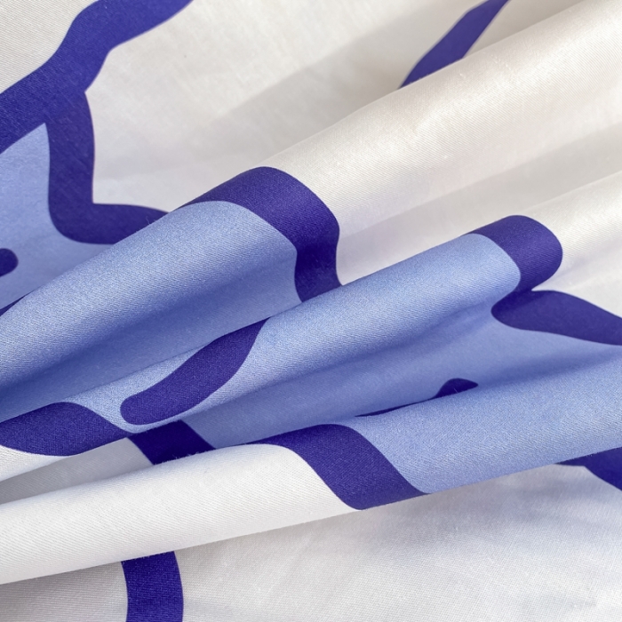 91家纺网 家纺一手货源 找家纺 星期八 2022新款二次元水洗棉四件套 雪屋女孩