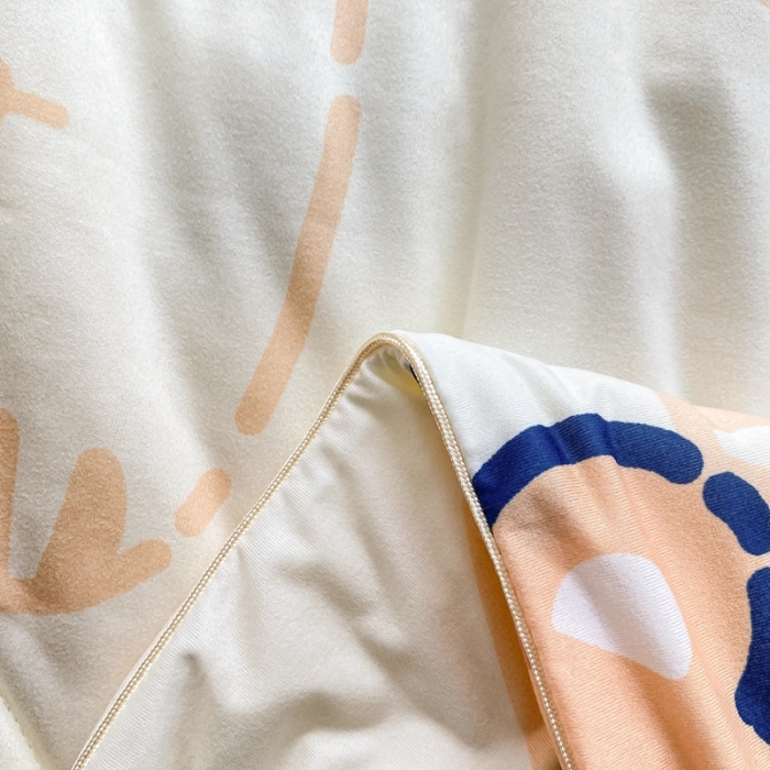 91家纺网 家纺一手货源 找家纺 星期八 2022新款针织棉小老虎夏被 开心虎