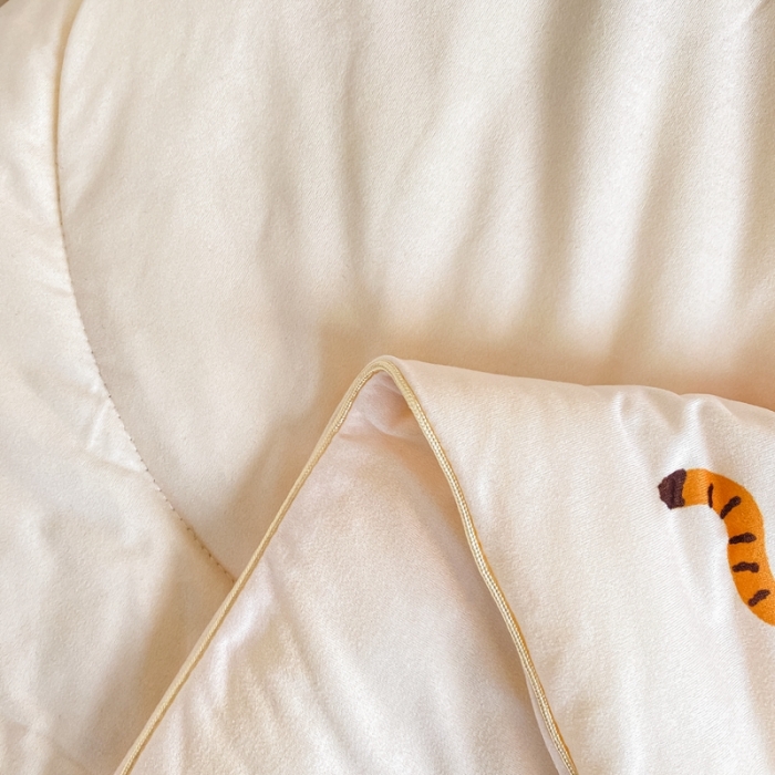 91家纺网 家纺一手货源 找家纺 星期八 2022新款针织棉小老虎夏被 跳跳虎