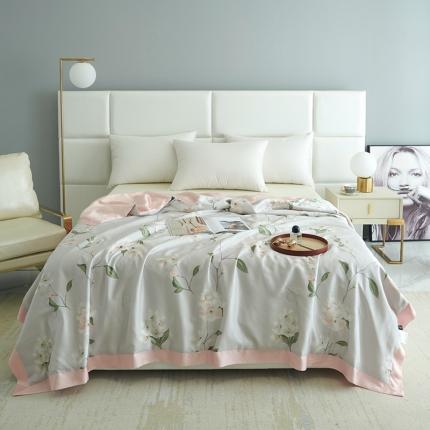 91家纺网 家纺一手货源 找家纺 （总）时亿 2022新80支天丝印花单夏被夏凉被空调被直播款