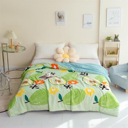 91家纺网 家纺一手货源 找家纺 （总）畅销被业 2022水洗棉印花被夏被