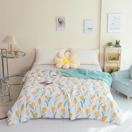 91家纺网 家纺一手货源 找家纺 （总）畅销被业 2022水洗棉印花被夏被