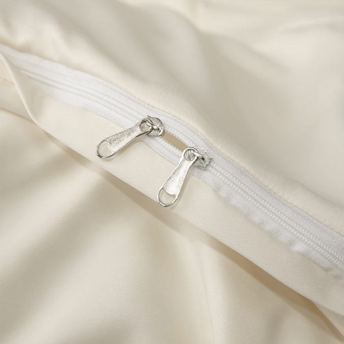 91家纺网 家纺一手货源 找家纺 眠帛家居 2022新款水洗天丝四件套蝶梦系列 蝶梦奶黄