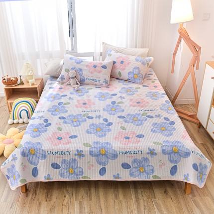 91家纺网 家纺一手货源 找家纺 茉夕家纺 2022新款单面纯棉床盖 春暖花开