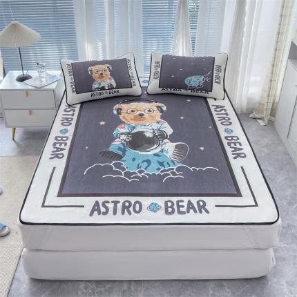 91家纺网 家纺一手货源 找家纺 (总)宅部落 2022新款卡通大版冰丝席