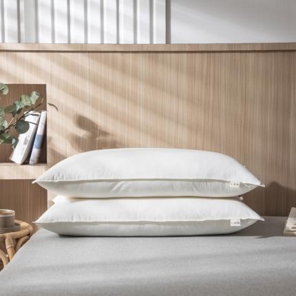 91家纺网 家纺一手货源 找家纺 2022帅露直播爆款保健枕芯枕头日式A类水洗棉羽丝绒枕