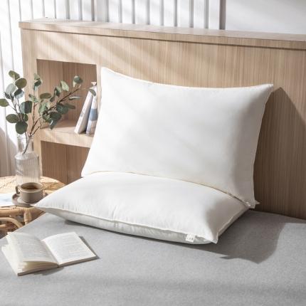 91家纺网 家纺一手货源 找家纺 2022帅露直播爆款保健枕芯枕头日式A类水洗棉羽丝绒枕