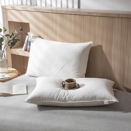 91家纺网 家纺一手货源 找家纺 2022帅露直播爆款保健枕芯枕头日式A类水洗棉羽丝绒枕