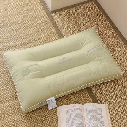 91家纺网 家纺一手货源 找家纺 露函 2025新款艾草护颈定型枕芯枕头