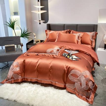 91家纺网 家纺一手货源 找家纺 （总）芯氧 2022新款高端居家轻奢系四件套-莫比乌斯