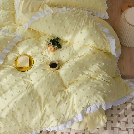 91家纺网 家纺一手货源 找家纺 （总）2023春夏爆款韩版立体剪花ins风工艺款四件套