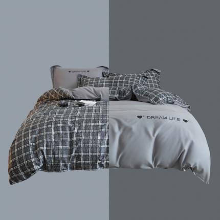 91家纺网 家纺一手货源 找家纺 （总）帅露2022新款直播电商爆款轻奢两用印加绣四件套小香风