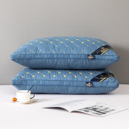 91家纺网 家纺一手货源 找家纺 （总）皇家乳胶体验馆2023新款满天星酒店风格枕 扭花