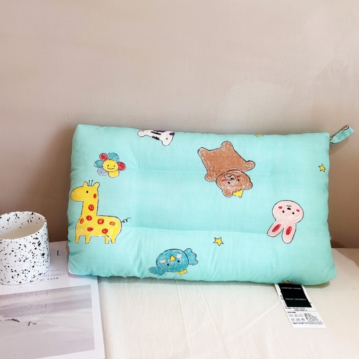 91家纺网 家纺一手货源 找家纺 (总）伟邦 2023新款全棉安抚豆豆儿童枕