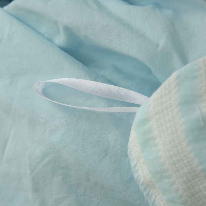 91家纺网 家纺一手货源 找家纺 玛奇朵2022新款全棉立体提花泡泡纱四件套-艾丽系列艾丽-蓝