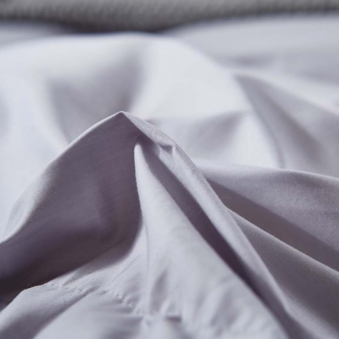 91家纺网 家纺一手货源 找家纺 羽仙子 2023爆款80s柔赛丝90白鹅绒被羽绒被春秋被冬被 银灰