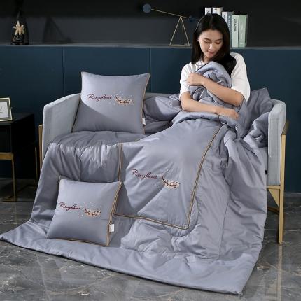 91家纺网 家纺一手货源 找家纺 (总)照世家纺2022新款全棉羽毛款多功能抱枕被