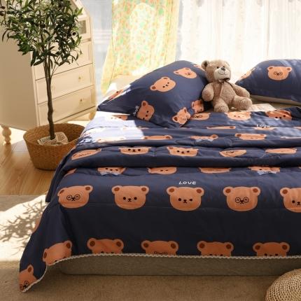 91家纺网 家纺一手货源 找家纺 （总）慕尚 2025新款实拍水洗小花边夏被