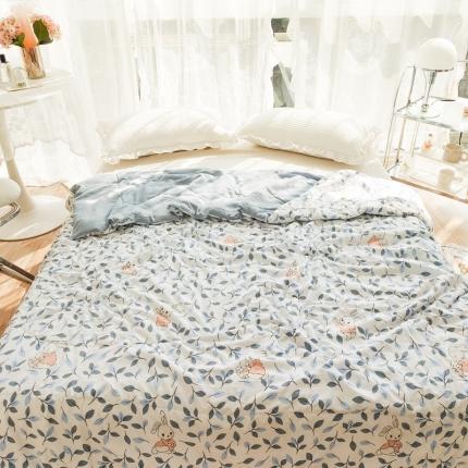 91家纺网 家纺一手货源 找家纺 （总）慕尚 2025新款实拍水洗小花边夏被