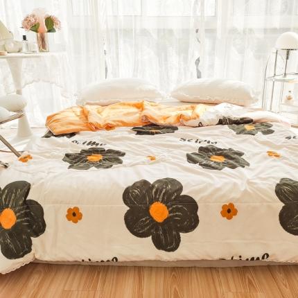 91家纺网 家纺一手货源 找家纺 （总）慕尚 2025新款实拍水洗小花边夏被