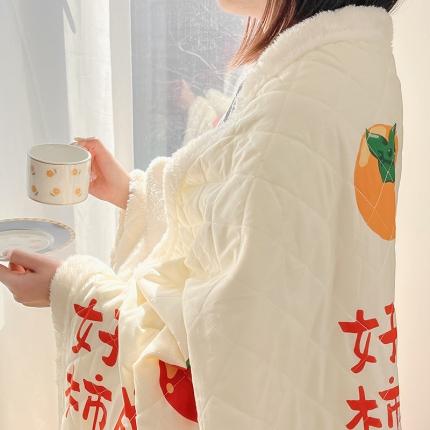 2022新款四季毯 好事成双