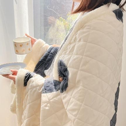 2022新款四季毯 墨染