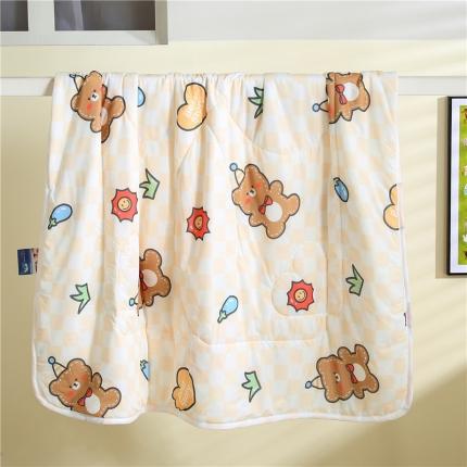 91家纺网 家纺一手货源 找家纺 （总）艾佳宝贝 2022新款科技凉感丝儿童夏被空调被