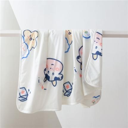 91家纺网 家纺一手货源 找家纺 艾佳宝贝 2022科技凉感丝儿童夏被夏凉被空调被牛气冲天