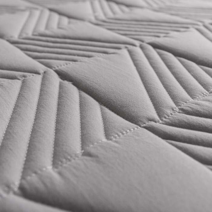 91家纺网 家纺一手货源 找家纺 鑫钰  2023新款原棉大豆床笠 高级灰