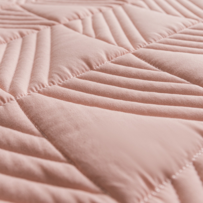 91家纺网 家纺一手货源 找家纺 鑫钰  2023新款原棉大豆床笠 樱花粉