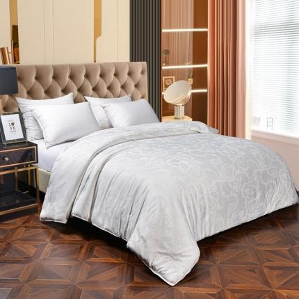 91家纺网 家纺一手货源 找家纺 茧月 2022新款A类莫代尔蚕丝被子 百分百桑蚕丝填充 有质检报告 含衬