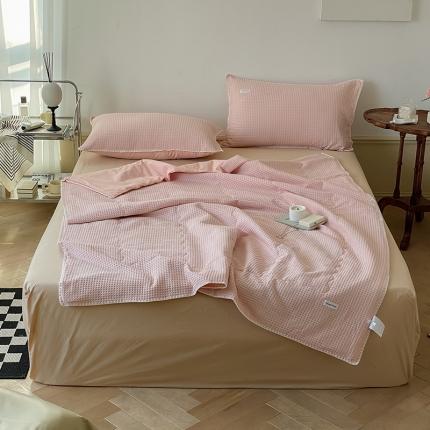 91家纺网 家纺一手货源 找家纺 （总）洋铭区 2022新款华夫格夏被