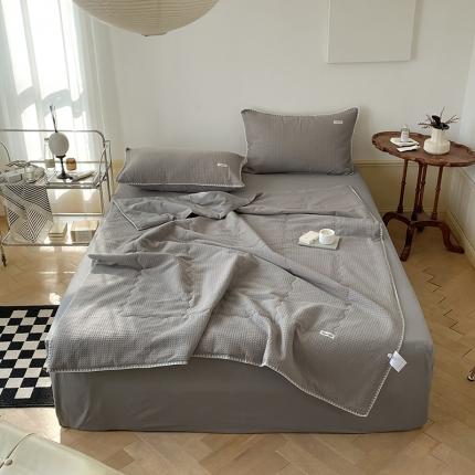 91家纺网 家纺一手货源 找家纺 （总）洋铭区 2022新款华夫格夏被