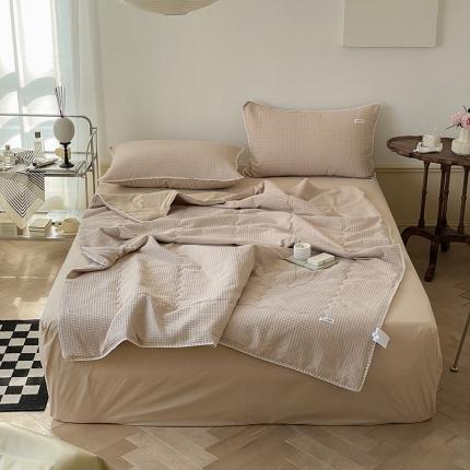 91家纺网 家纺一手货源 找家纺 （总）洋铭区 2022新款华夫格夏被