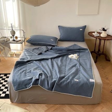 91家纺网 家纺一手货源 找家纺 （总）洋铭区 2022新款华夫格夏被